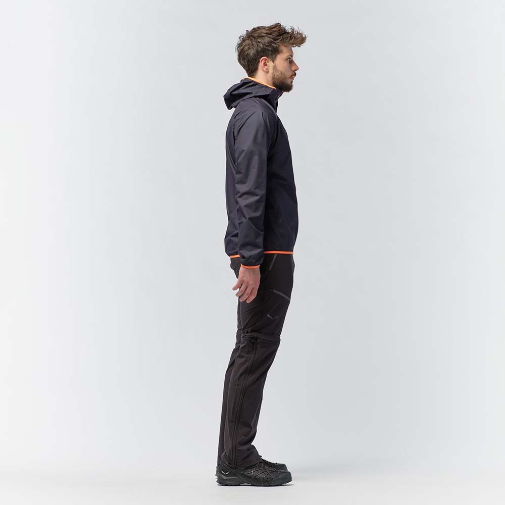 Salewa Puez Light Powertex Hardshell Navy Blue Men Jacket