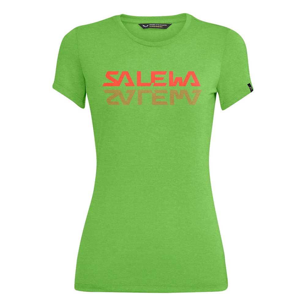 Salewa Graphic Dry Green Women T-Shirts