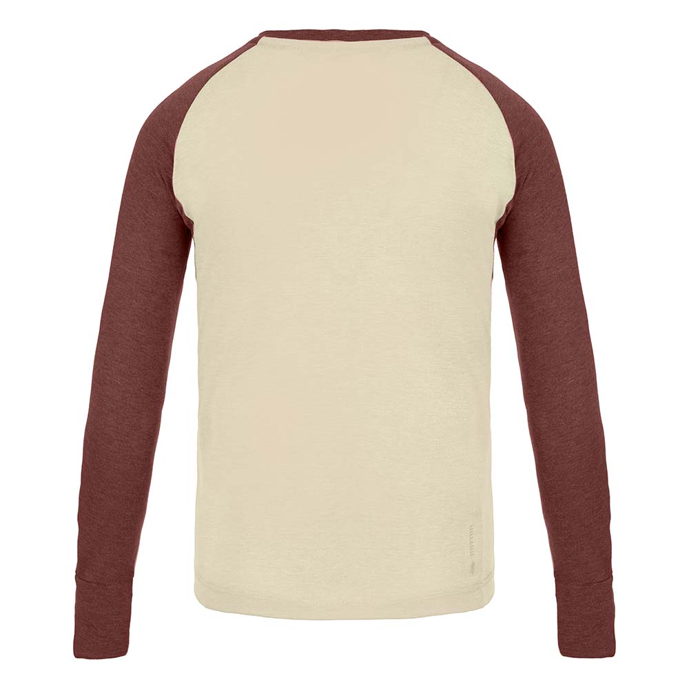 Salewa Pure Dry Graphic Long Sleeve Beige Kids T-Shirts