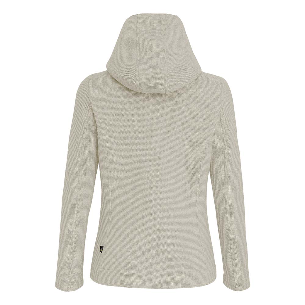 Salewa Sarner 2L Wool Beige Women Hooded Jacket