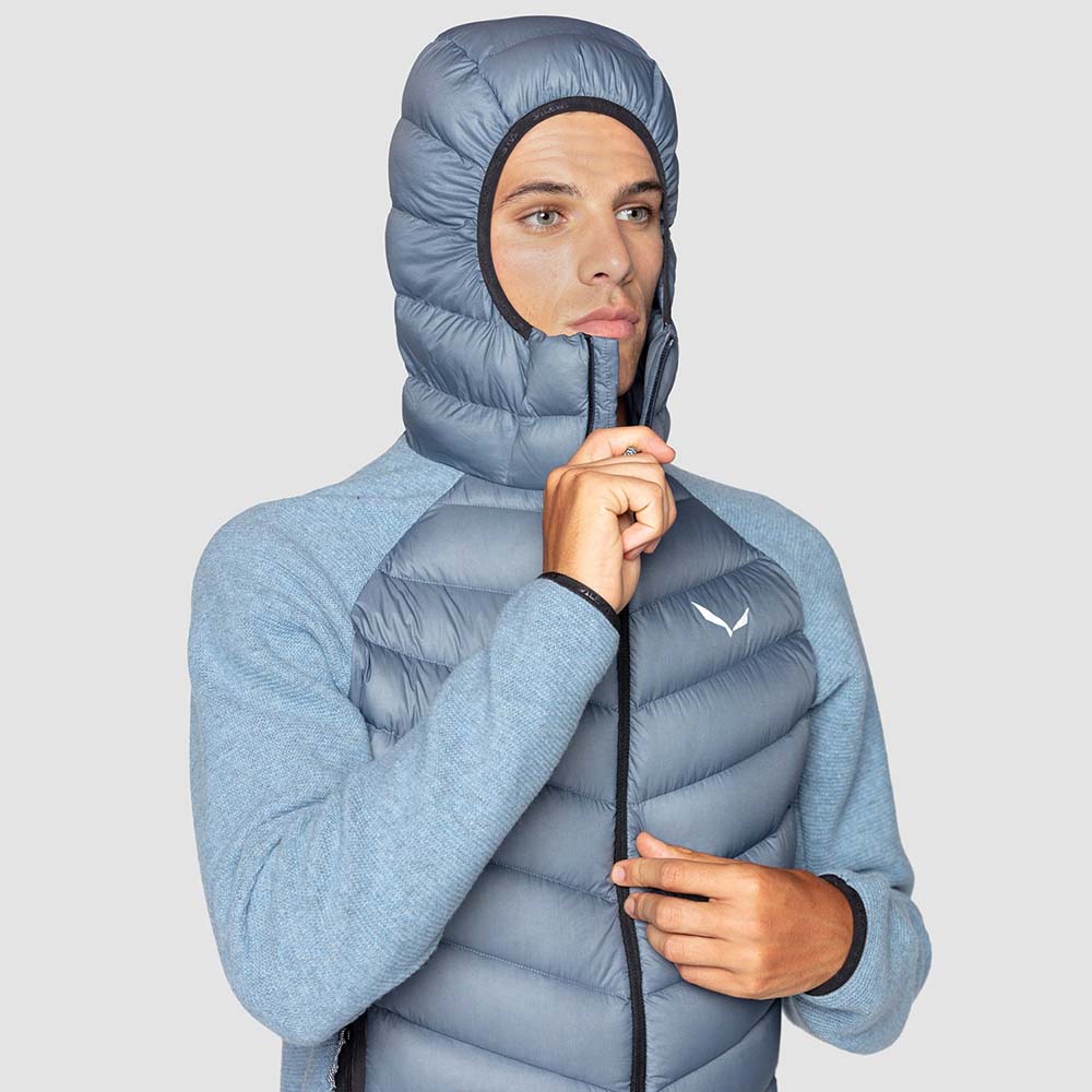 Salewa Fanes Sarner Down Hybrid Grey Men Jacket