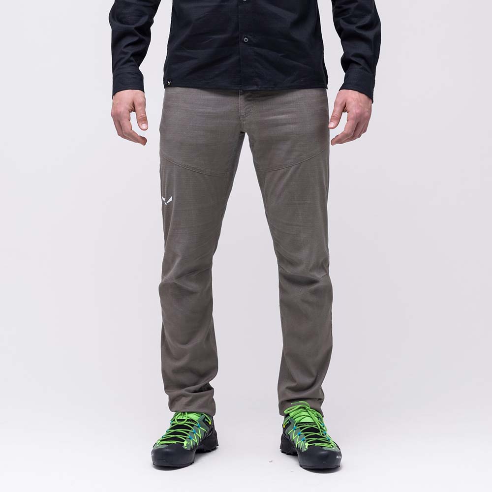 Salewa 5 Pockets Hemp Brown Men Pants