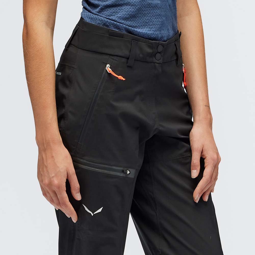 Salewa Marmolada Powertex Hardshell Black Women Pants