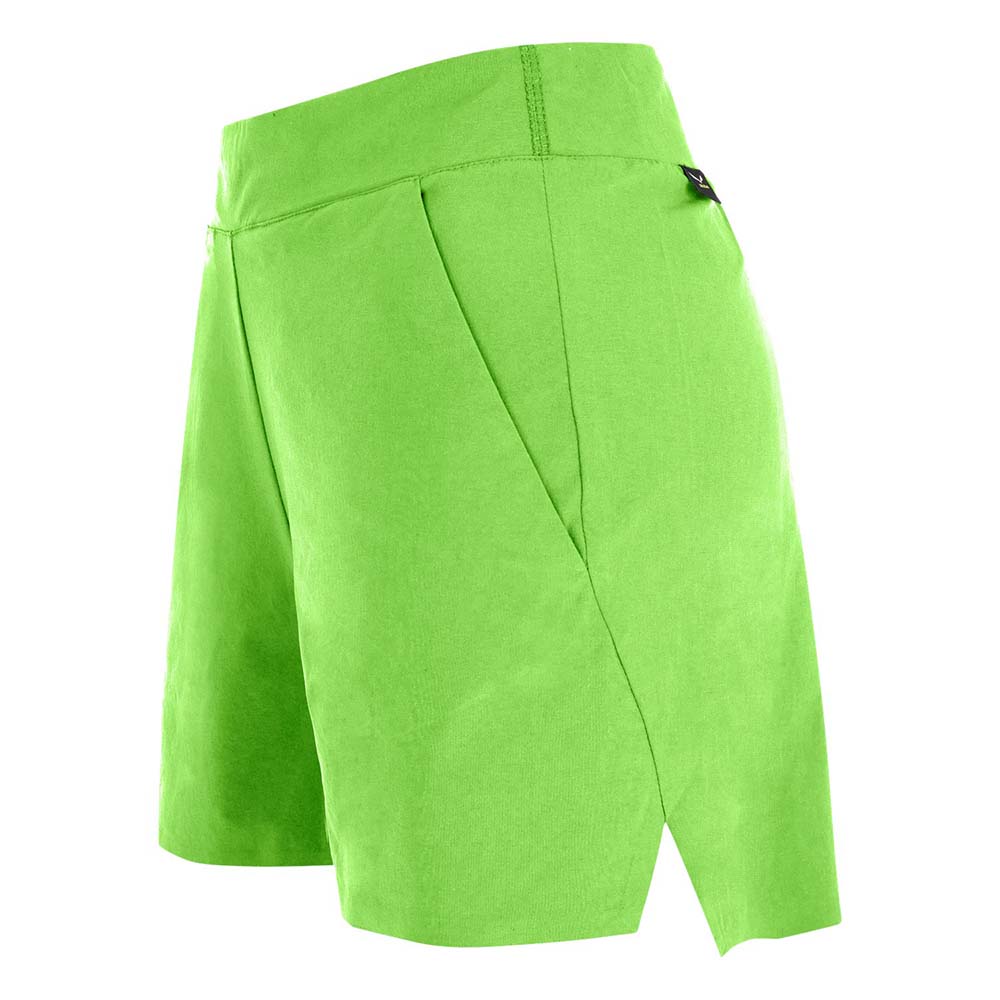 Salewa Lavaredo Durastretch Green Women Shorts