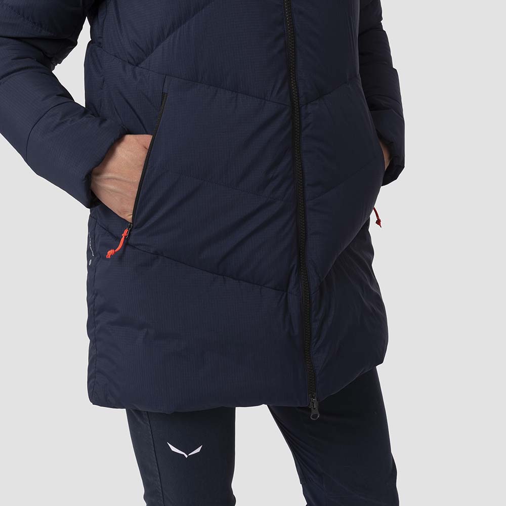 Salewa Fanes Heavy RDS Navy Blue Women Down Jacket