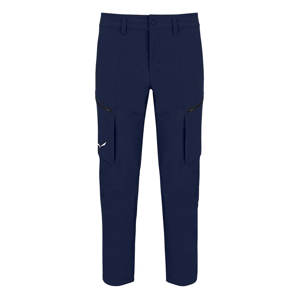 Salewa Puez Durastretch Cargo Navy Blue Men Pants