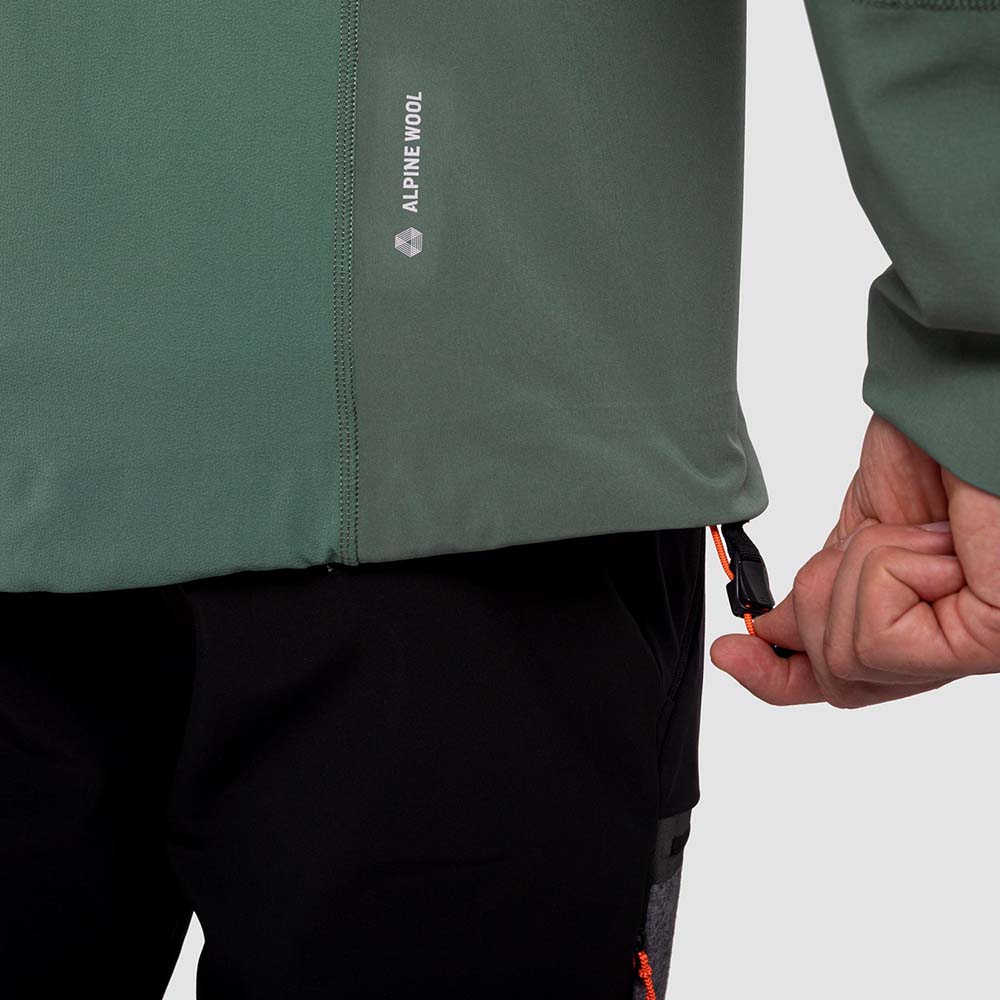 Salewa Comici Stormwall/Durastretch Green Men Jacket
