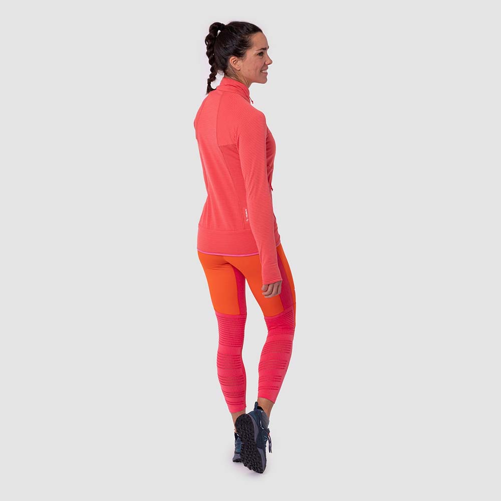 Salewa Pedroc Polarlite Fleece Pink Women Tops