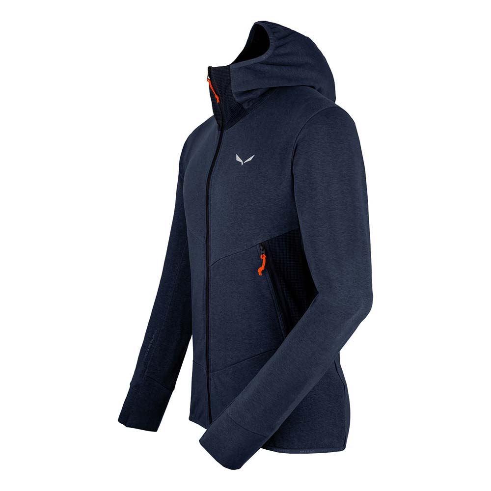 Salewa Lavaredo Hemp Navy Blue Men Hooded Jacket