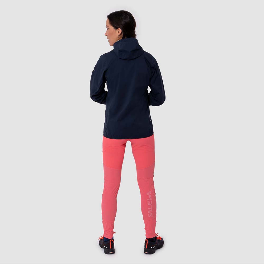Salewa Agner 2 3L Powertex Navy Blue Women Jacket