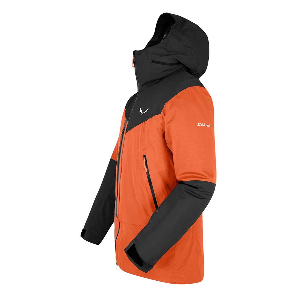 Salewa Sella Powertex Responsive Red Orange Men Jacket
