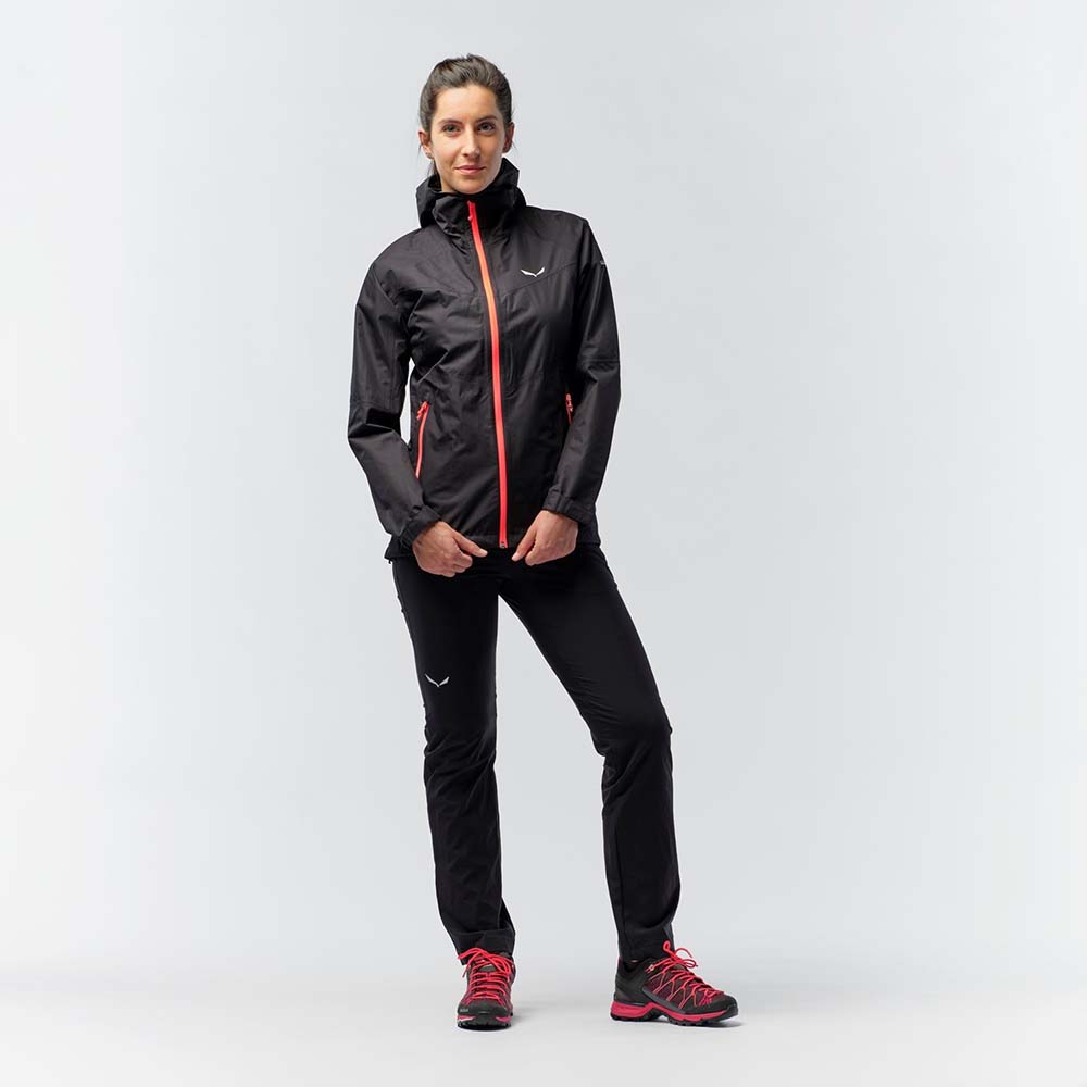 Salewa Puez Aqua Powertex Hardshell Black Women Jacket