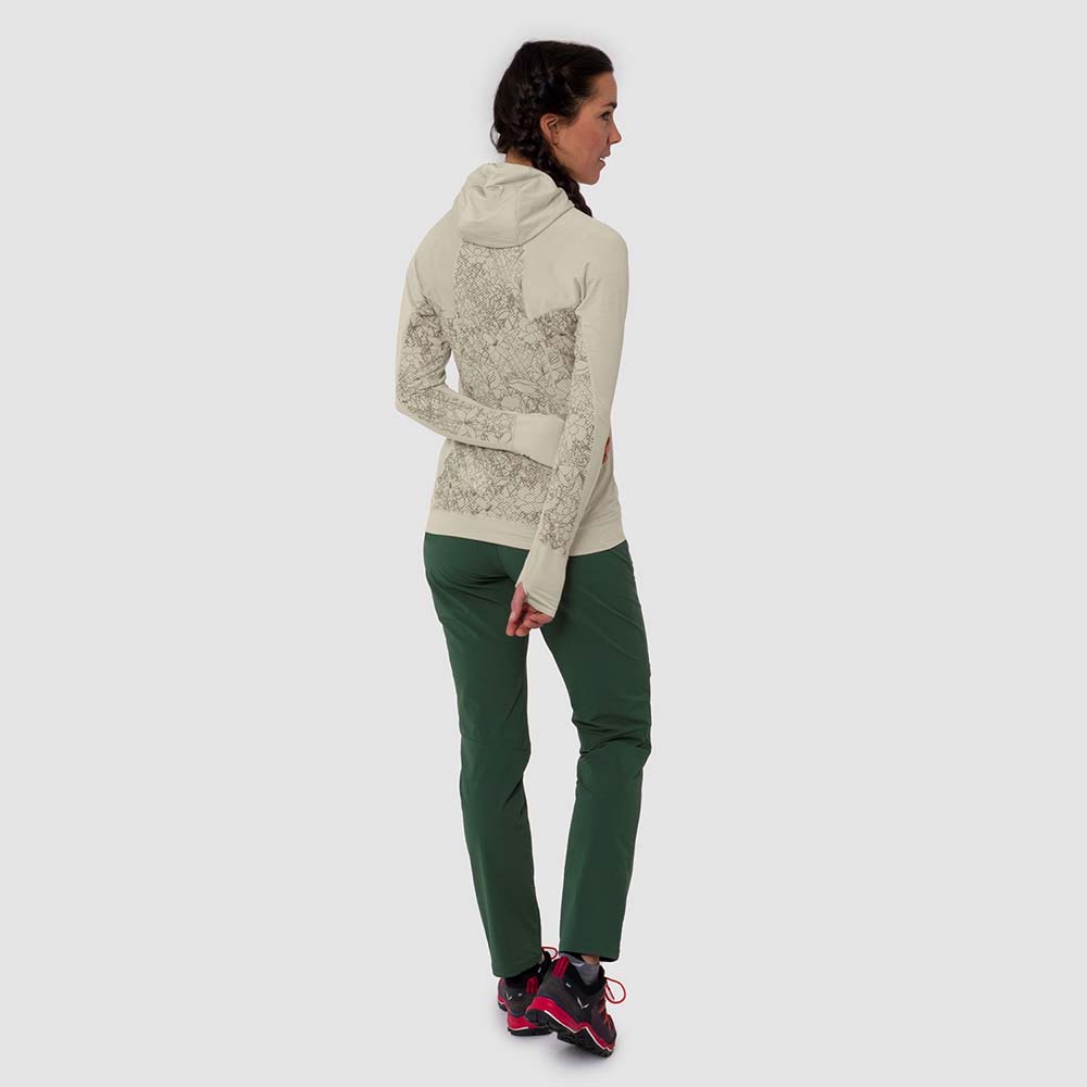 Salewa Puez Melange Dry Beige Women Hoodies