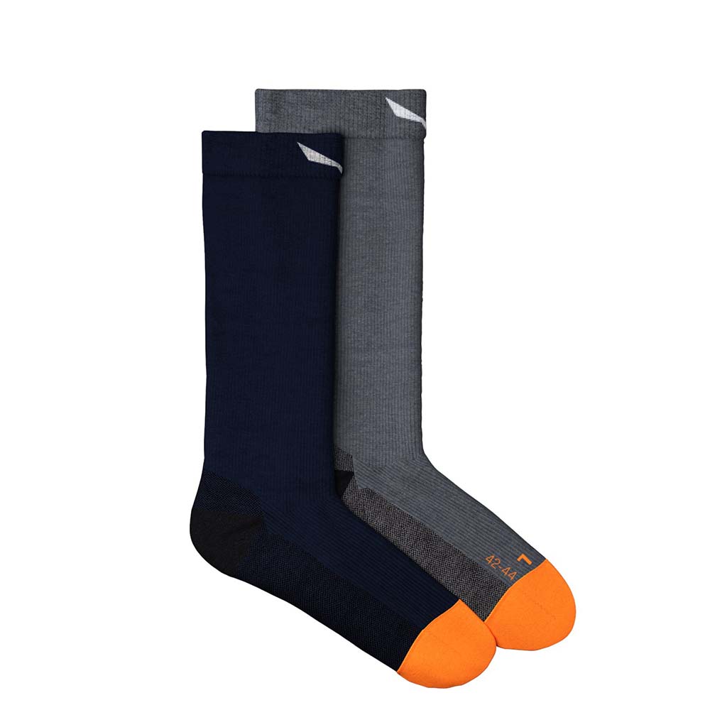 Salewa Mountain Trainer Merino Crew Navy Blue Men Socks