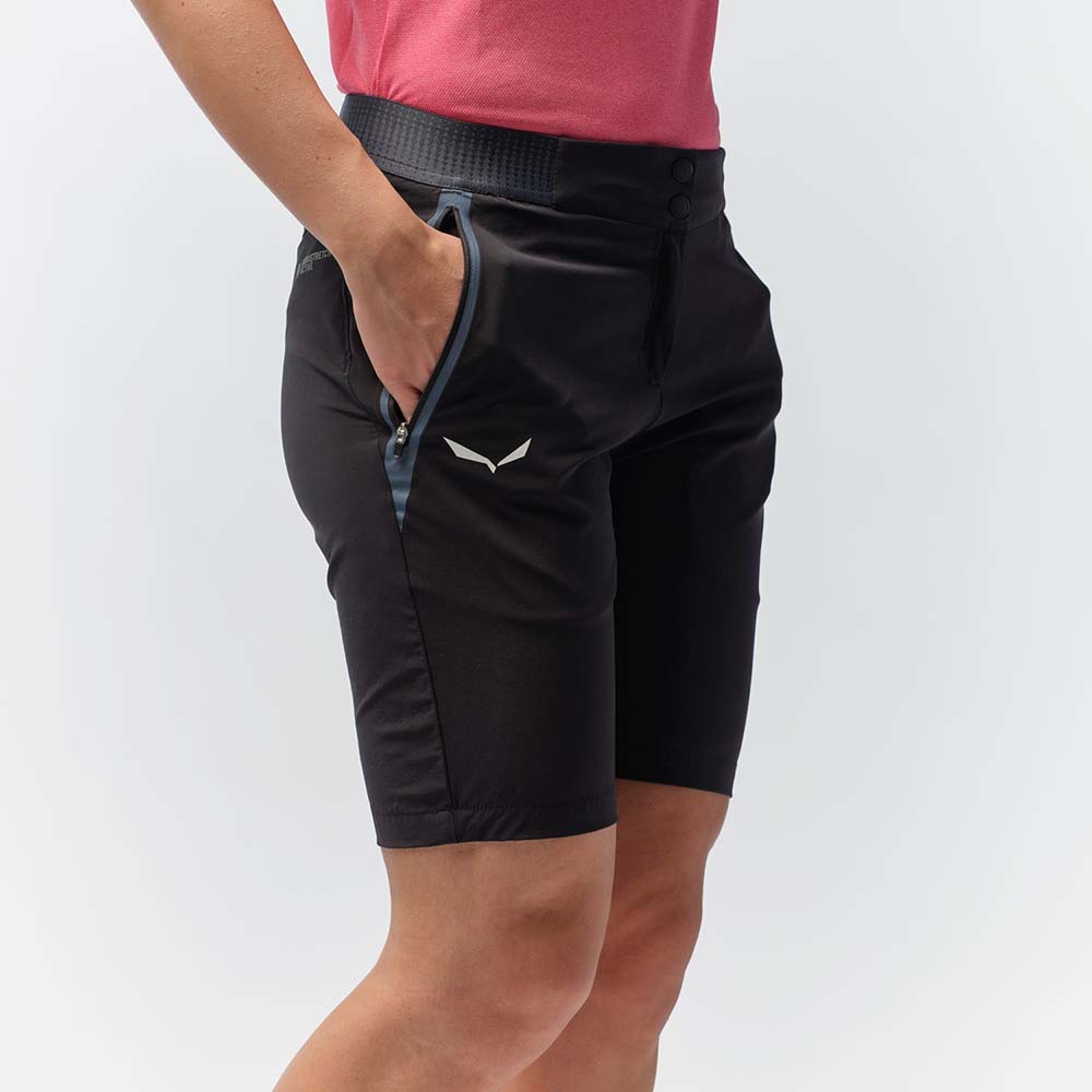 Salewa Pedroc Cargo 3 Durastretch Black Women Shorts