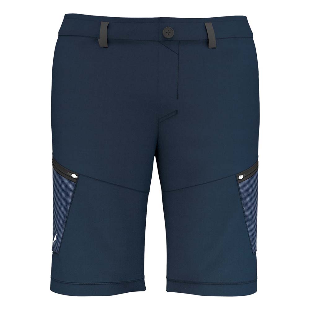 Salewa Alpine Hemp Cargo Navy Blue Men Shorts