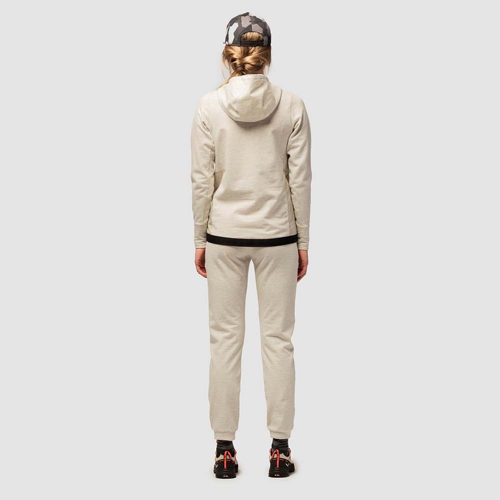 Salewa Fanes Merino Beige Women Hoodies
