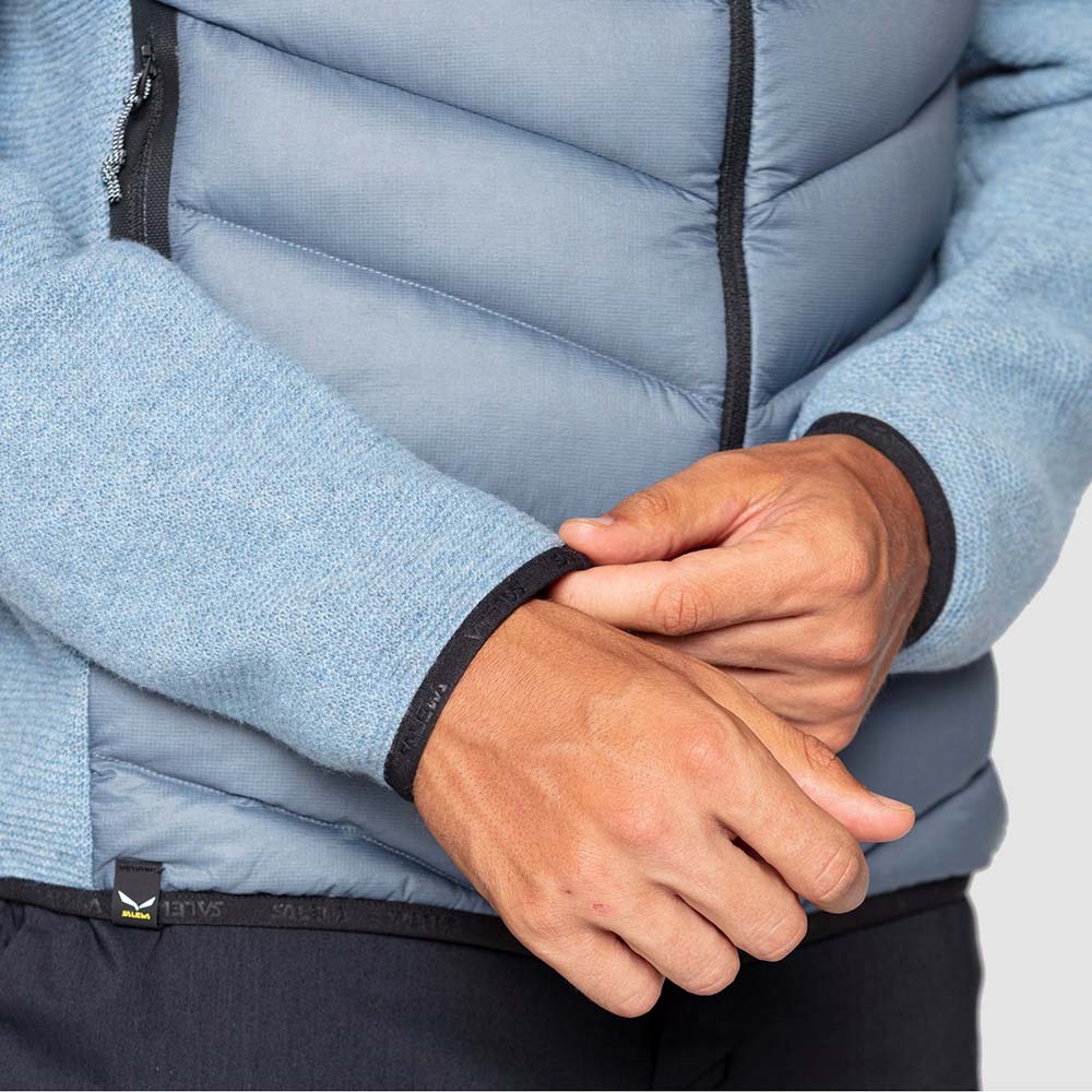 Salewa Fanes Sarner Down Hybrid Grey Men Jacket