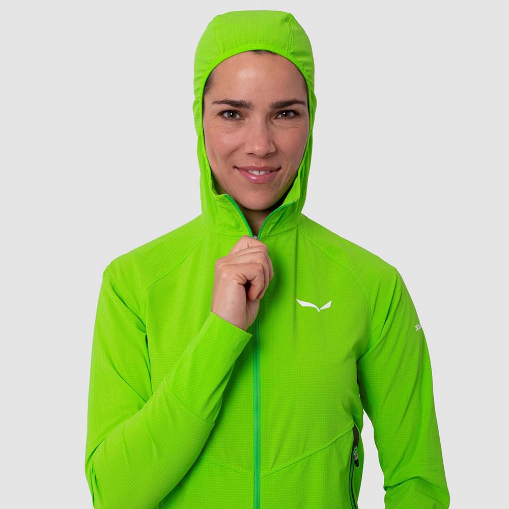 Salewa Sorapis Durastretch Green Women Jacket
