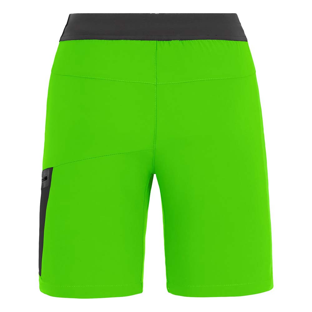 Salewa Agner Durastretch Green Boys Shorts