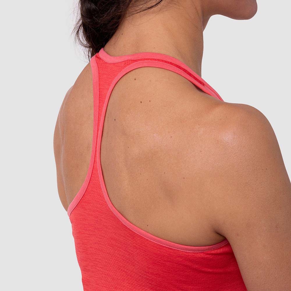 Salewa Agner Hybrid Dry Pink Women Tank Top