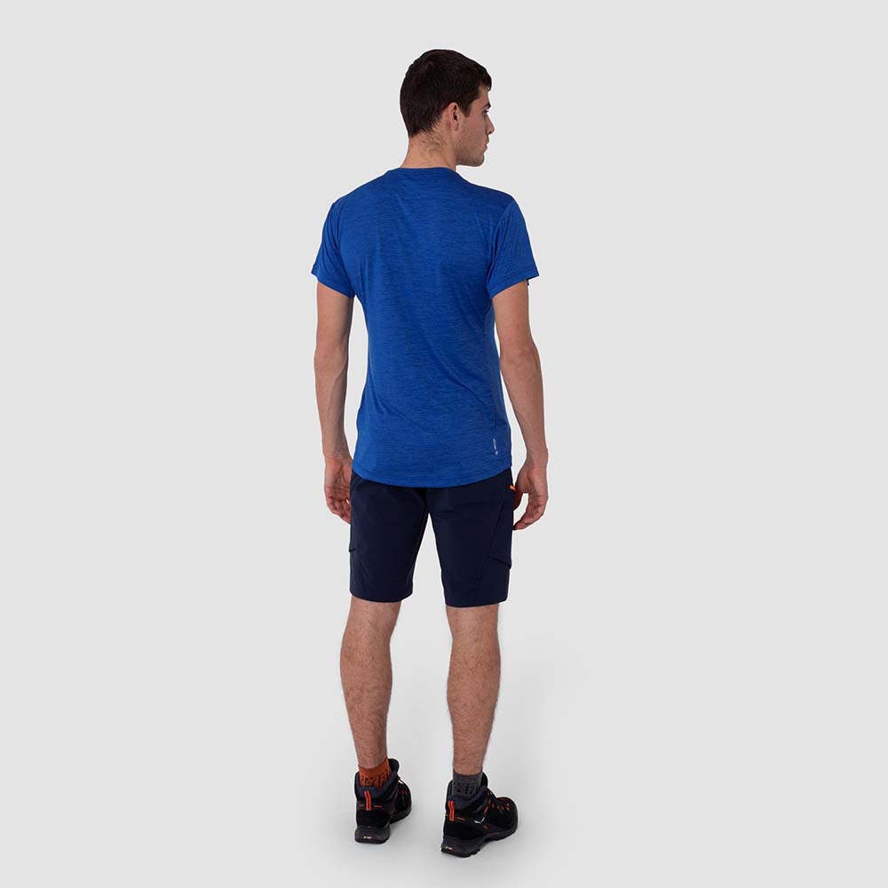 Salewa Puez Melange Dry Blue Men T-Shirts