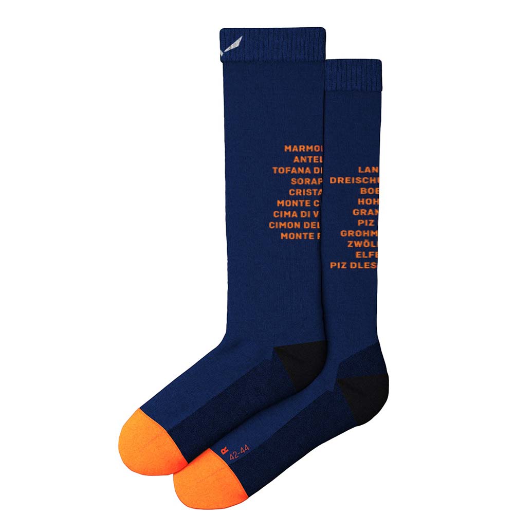 Salewa Ortles Dolomites Merino Crew Blue Men Socks