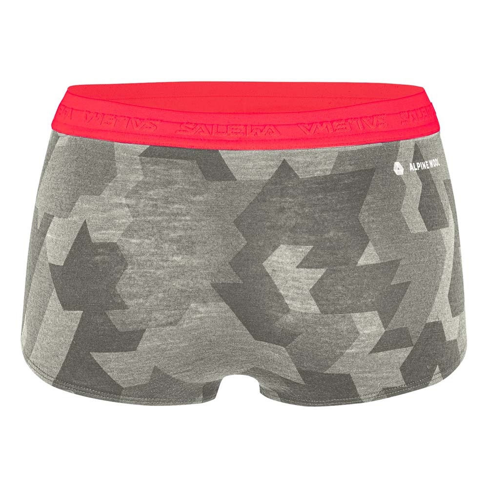 Salewa Cristallo Warm Alpine Merino Responsive Grey Women Panties