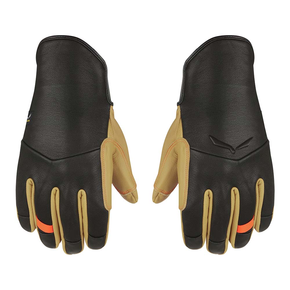 Salewa Ortles Merino Leather Black Men Gloves