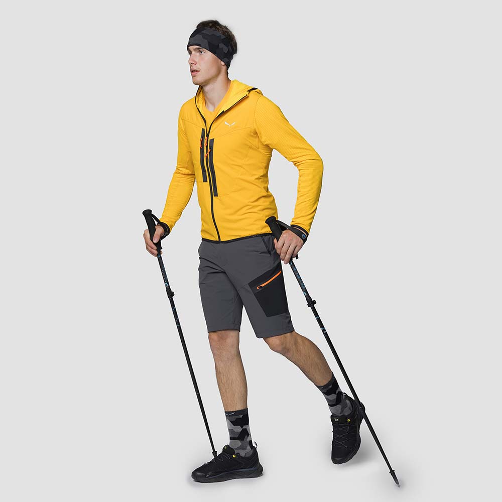 Salewa Rolle Polarlite Responsive Yellow/Gold Men Jacket