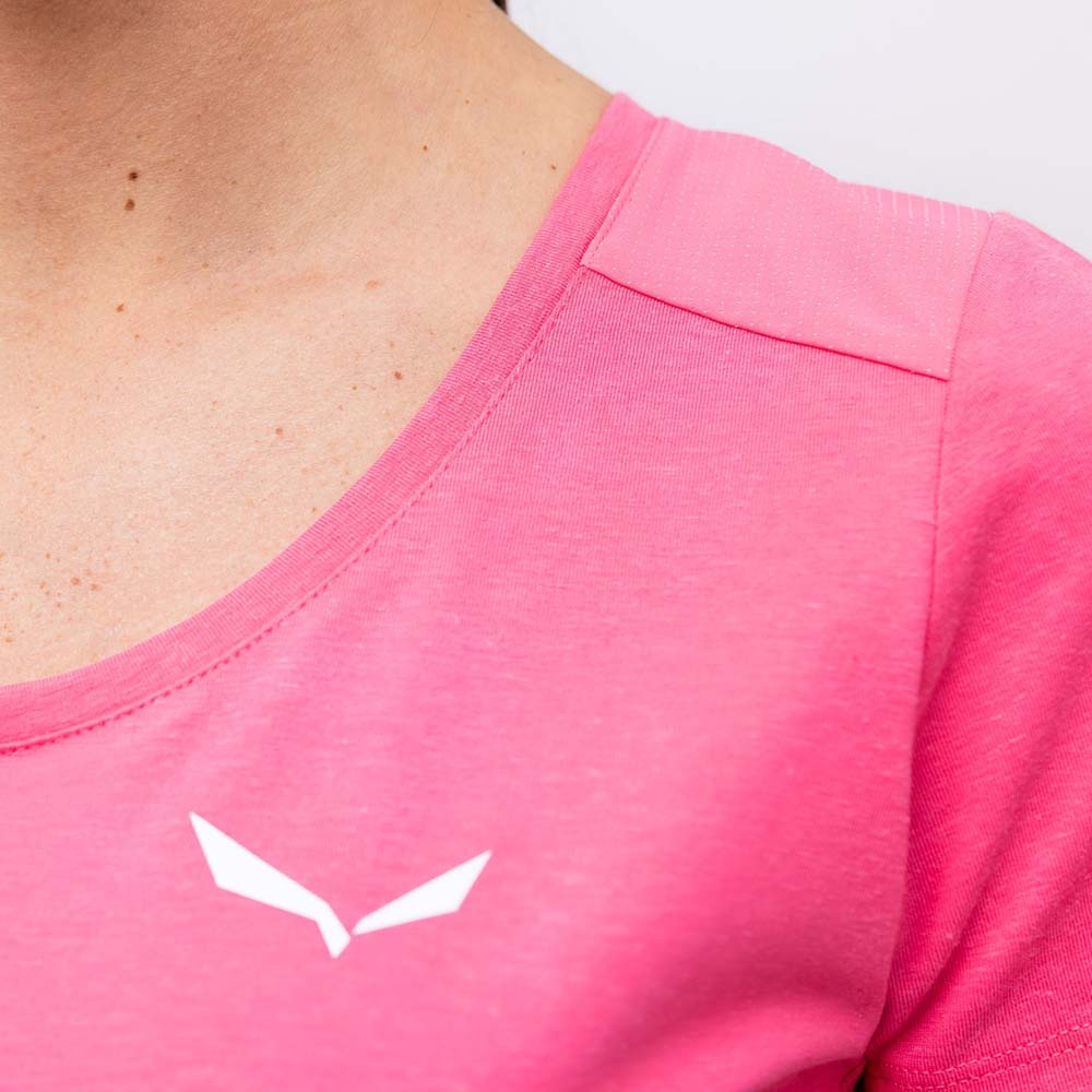 Salewa Alpine Hemp Graphic Violet/Rose Women T-Shirts