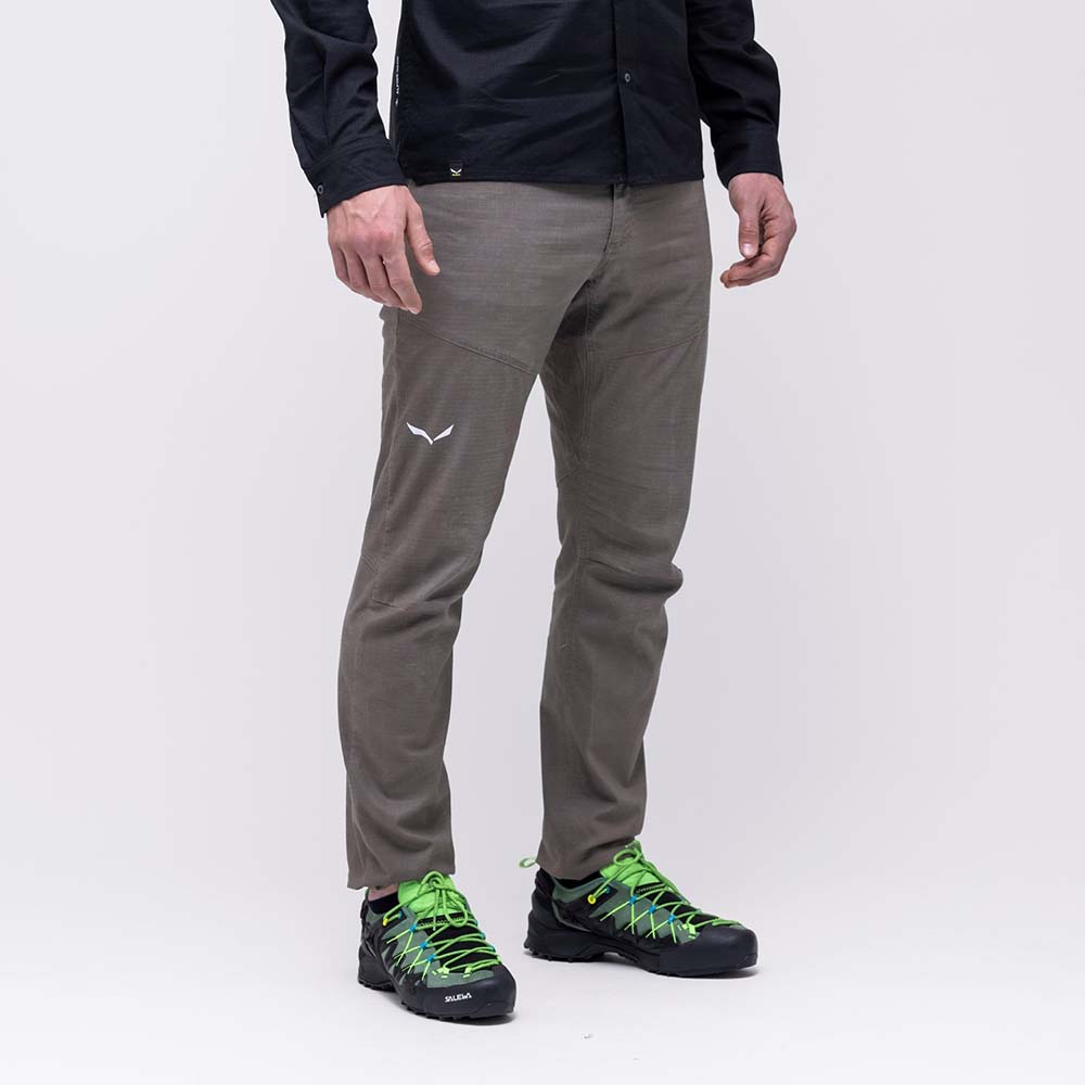 Salewa 5 Pockets Hemp Brown Men Pants