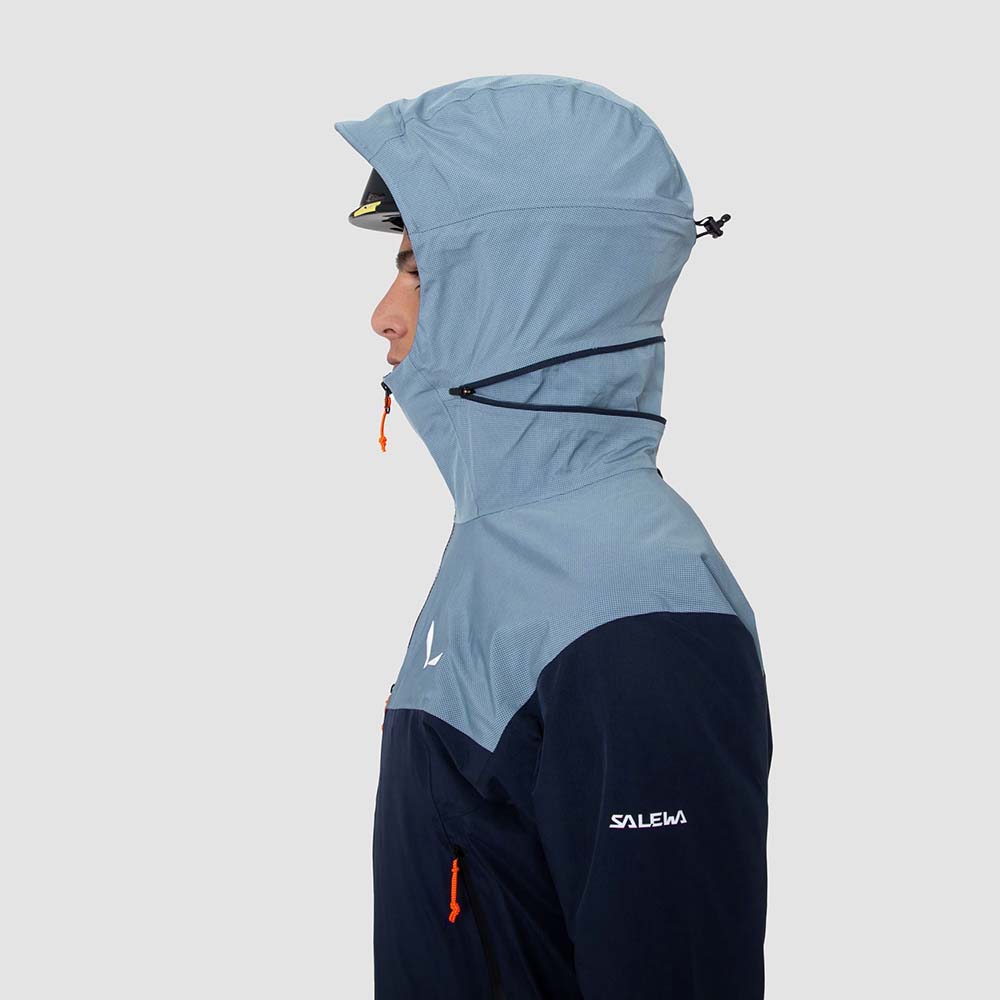 Salewa Sella Powertex Responsive Navy Blue Men Jacket