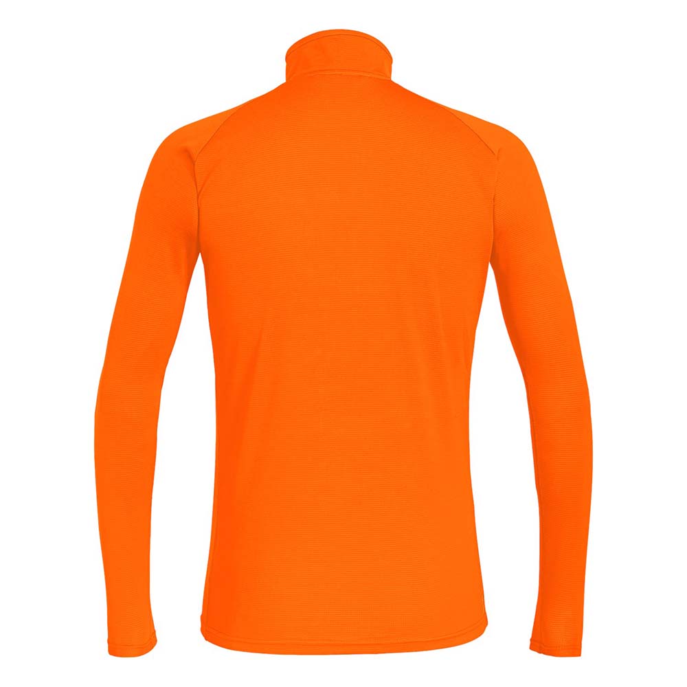 Salewa Sennes Dry Long Sleeve Half-Zip Orange Men Tops
