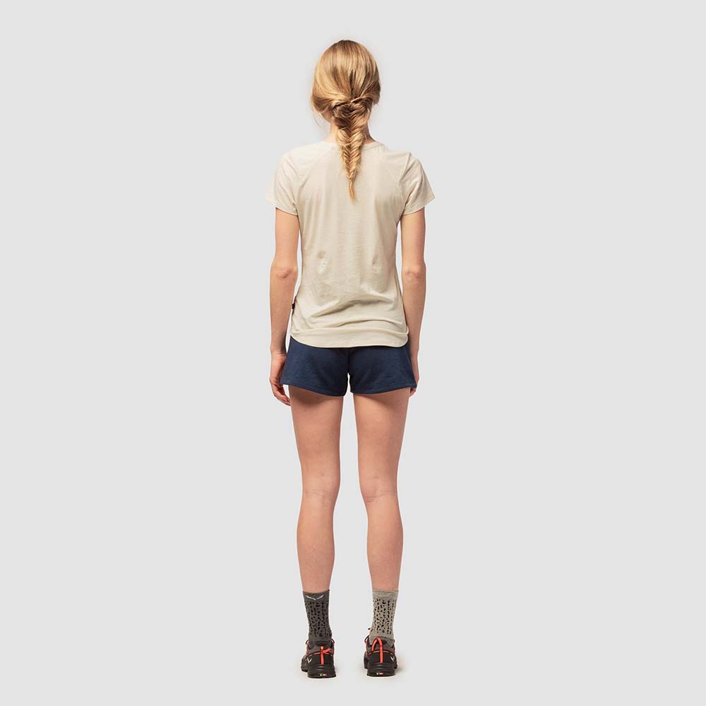 Salewa Lavaredo Hemp Train Navy Blue Women Shorts