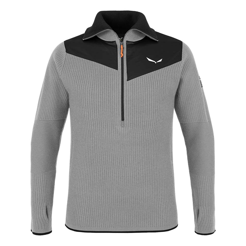 Salewa Sella Alpine Merino Grey Men Pullover
