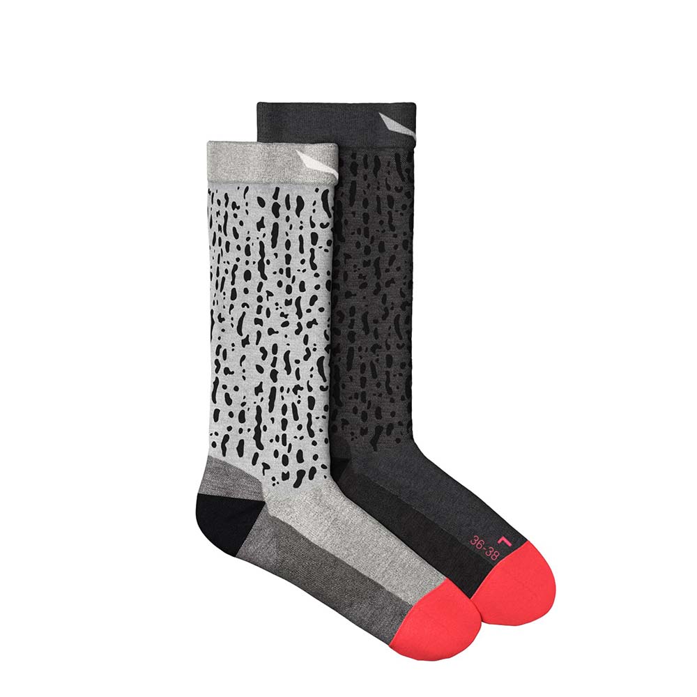 Salewa Mountain Trainer Sal. Merino Crew Beige Women Socks