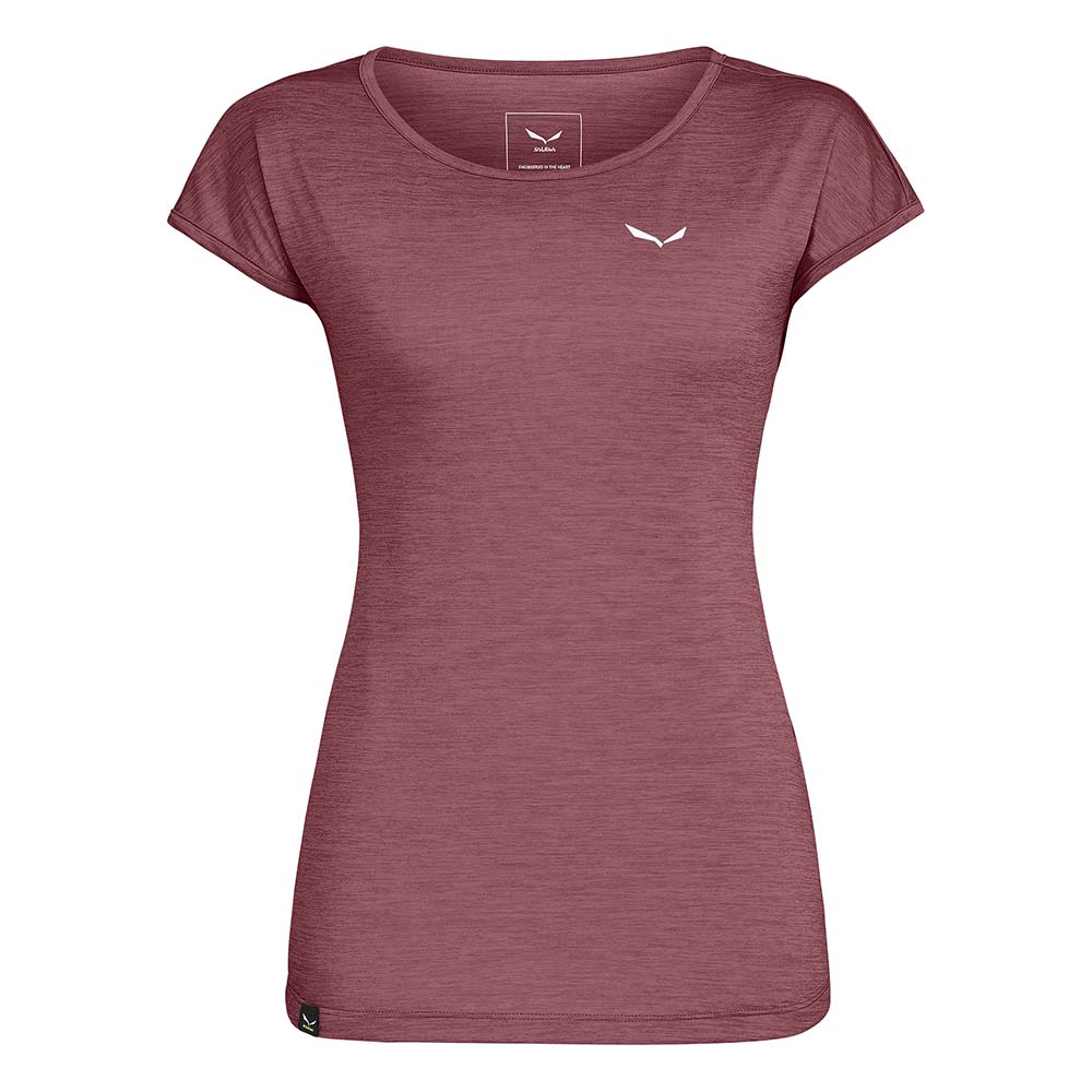 Salewa Puez Melange Dry Pink Women T-Shirts