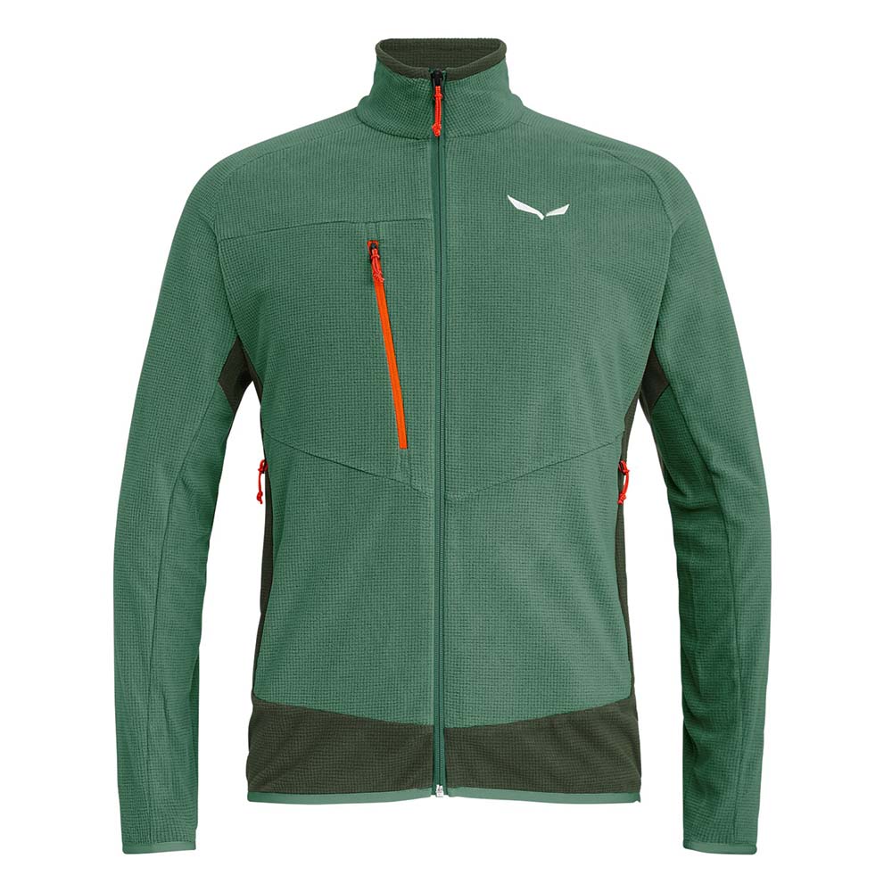 Salewa Drava 2 Polarlite Fleece Green Men Tops