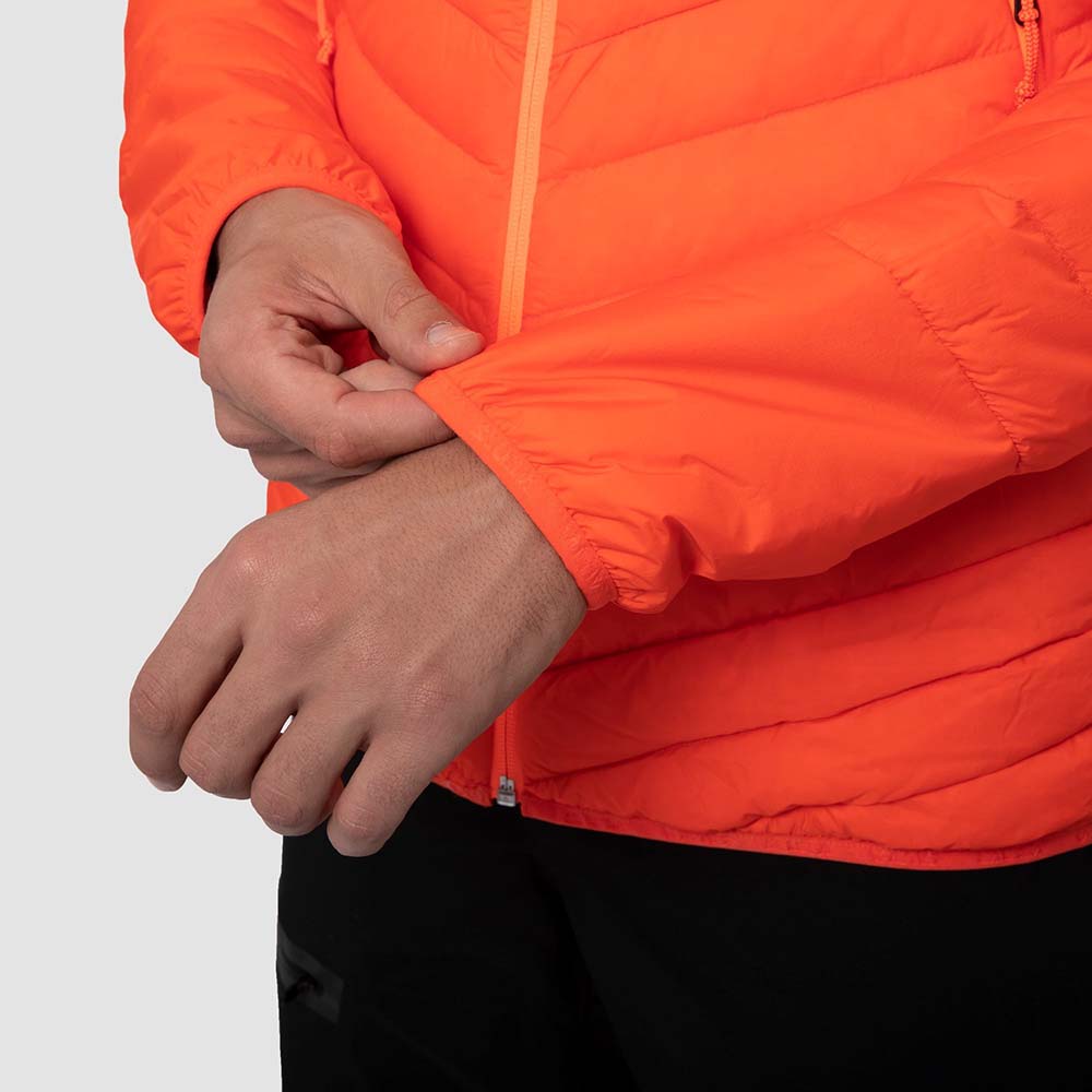 Salewa Brenta RDS Red Orange Men Down Jacket