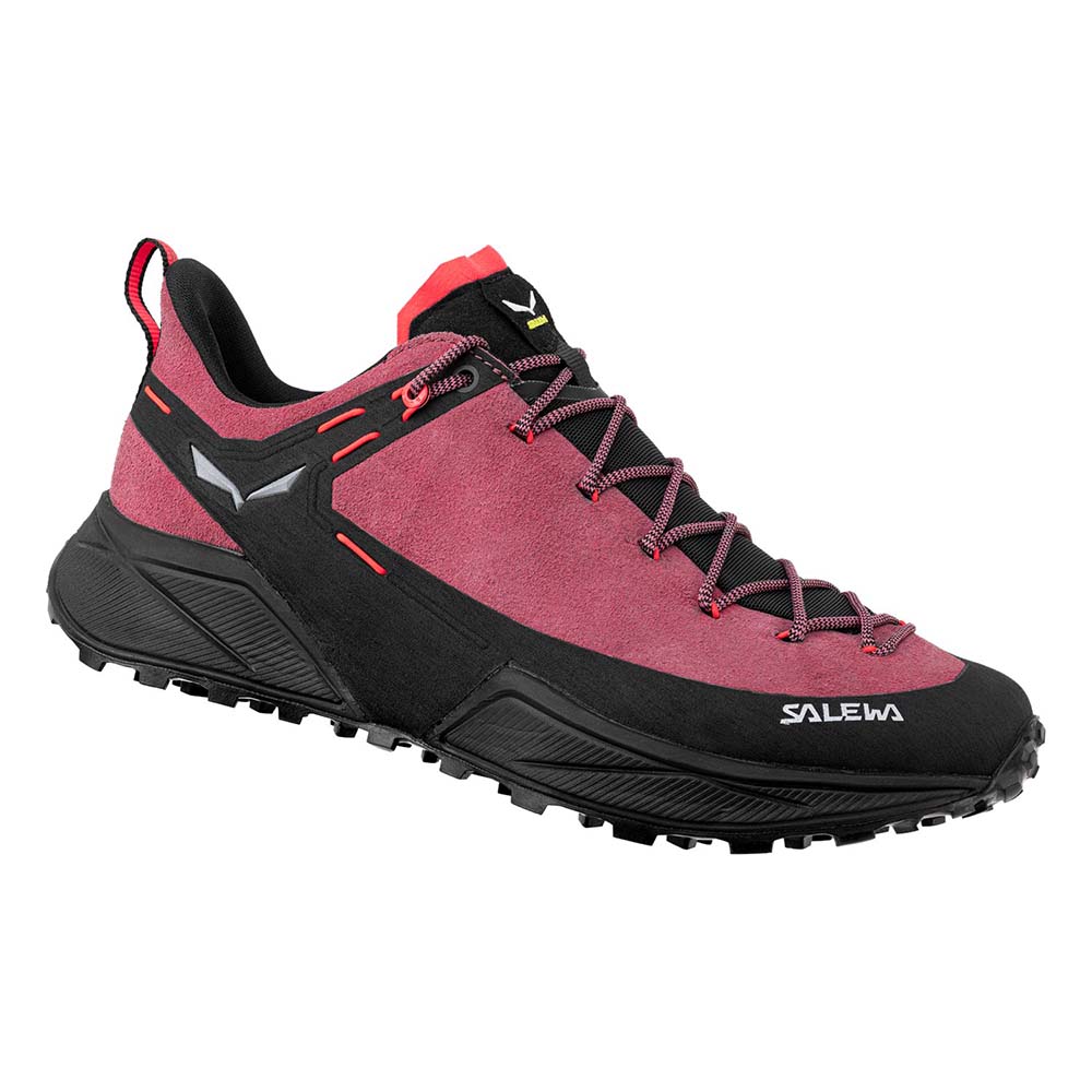 Salewa Dropline Leather Pink/Black Women Hiking Shoes