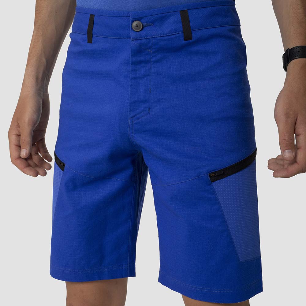 Salewa Alpine Hemp Cargo Blue Men Shorts