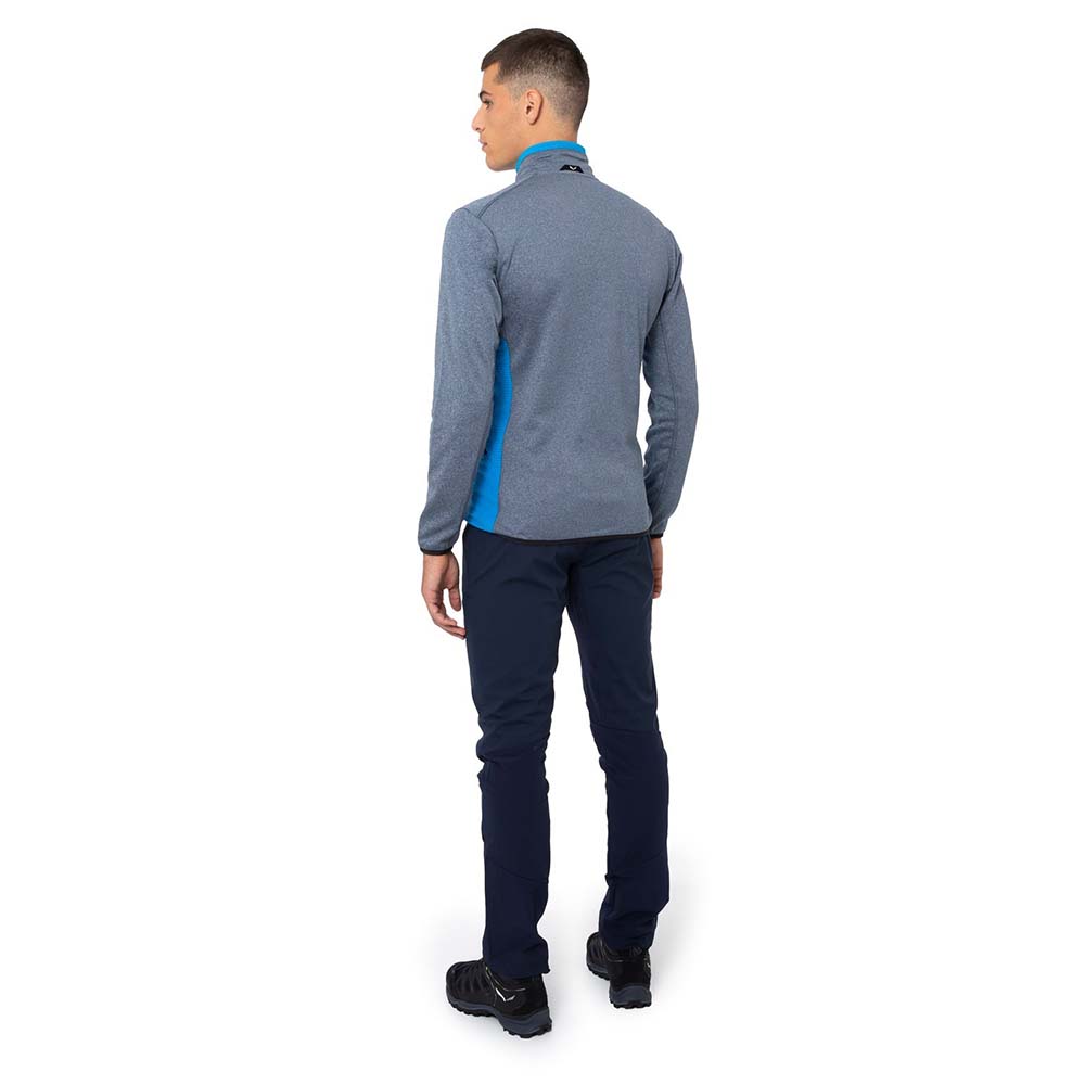 Salewa Puez Hybrid Polarlite Fleece Blue Men Tops