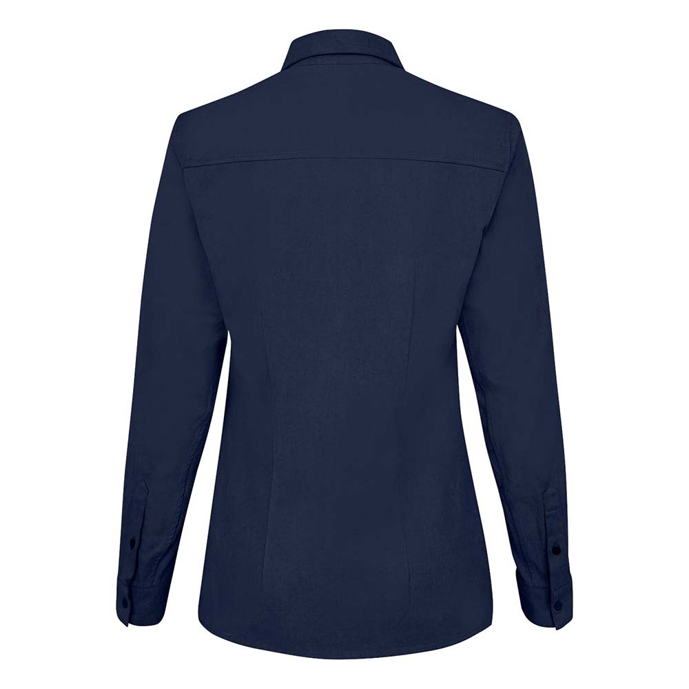 Salewa Fanes Hemp Navy Blue Women Shirts