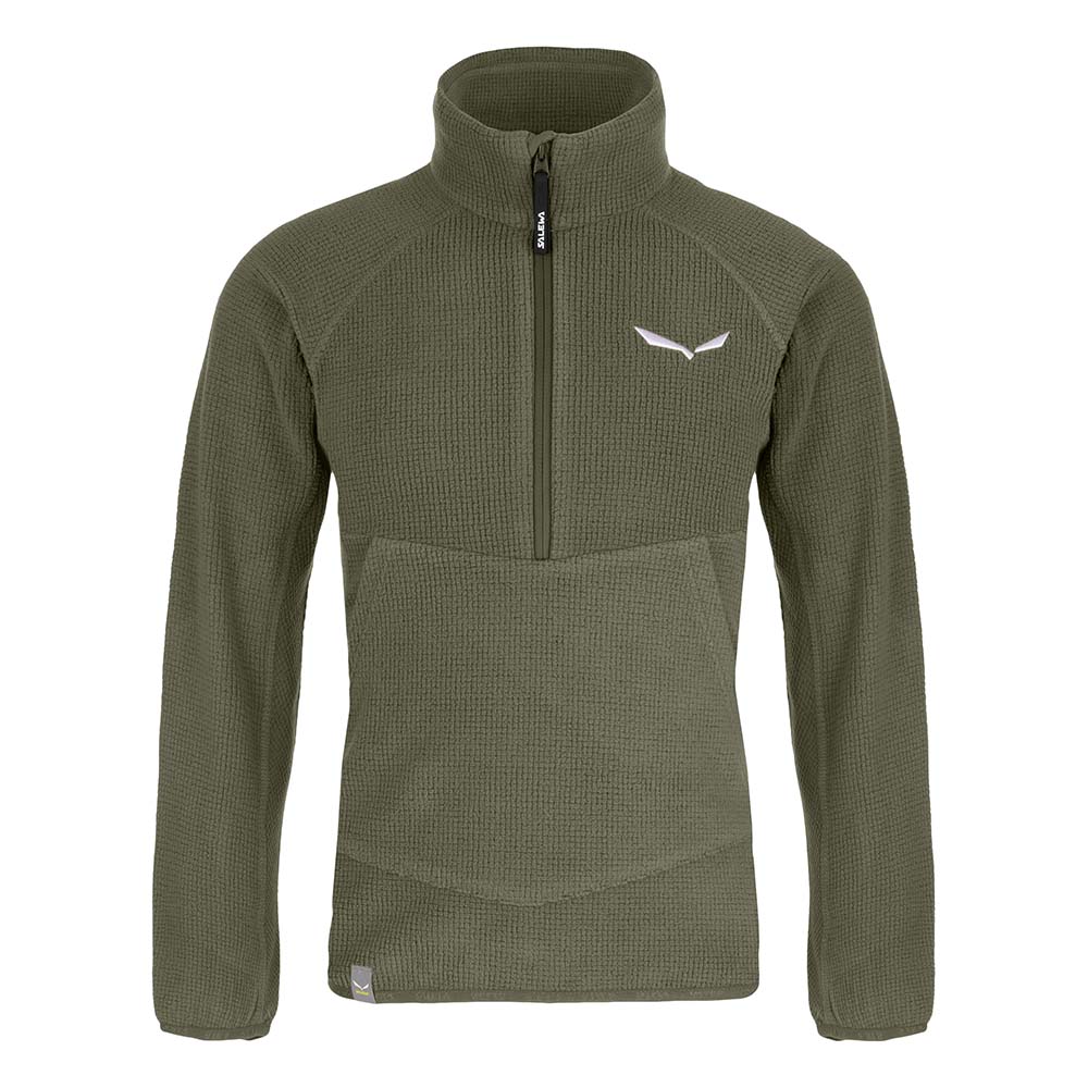 Salewa Puez Polarlite Anorak Green Kids Anorak