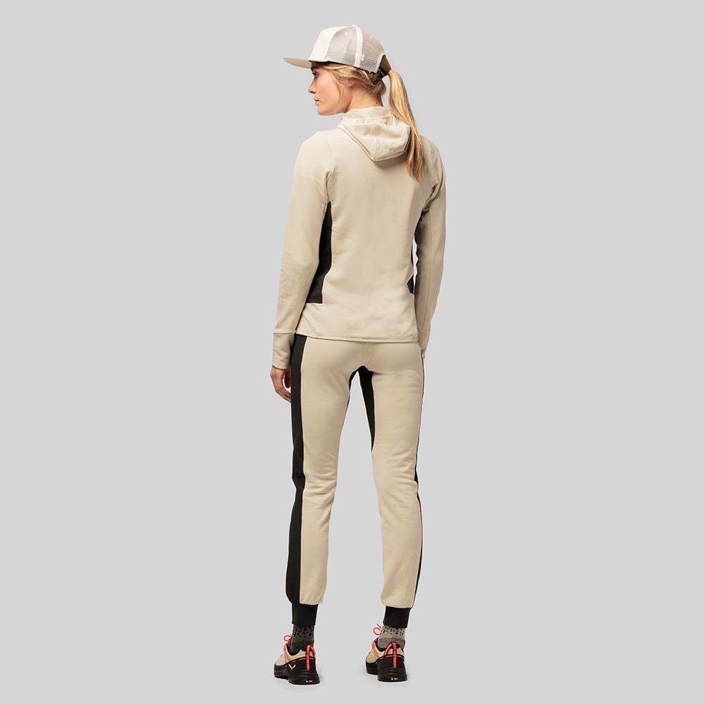Salewa Lavaredo Hemp Beige Women Hooded Jacket