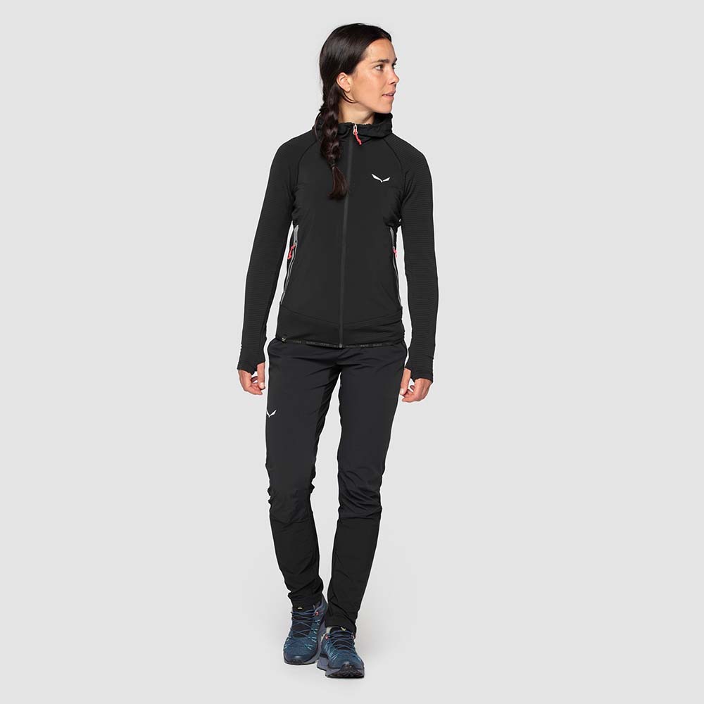 Salewa Rolle Polarlite Responsive Black Women Jacket