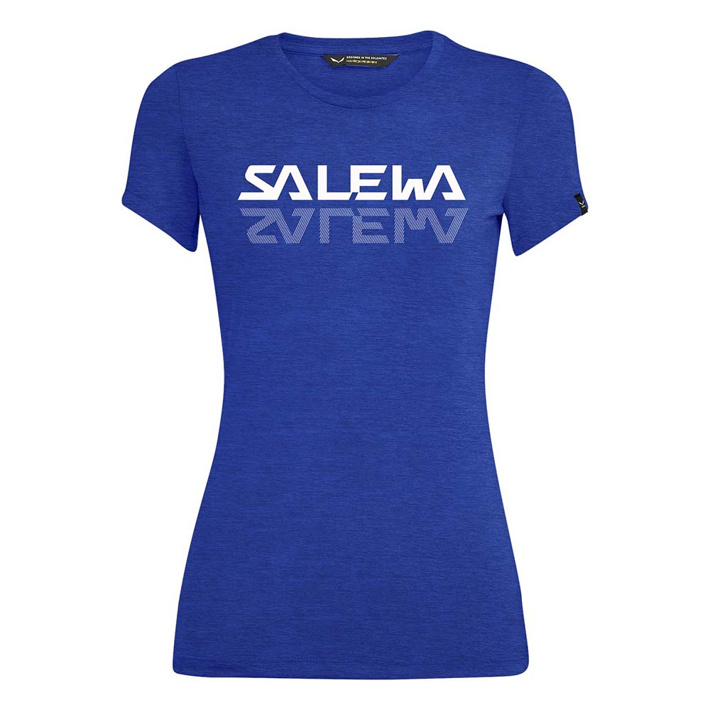 Salewa Graphic Dry Blue Women T-Shirts