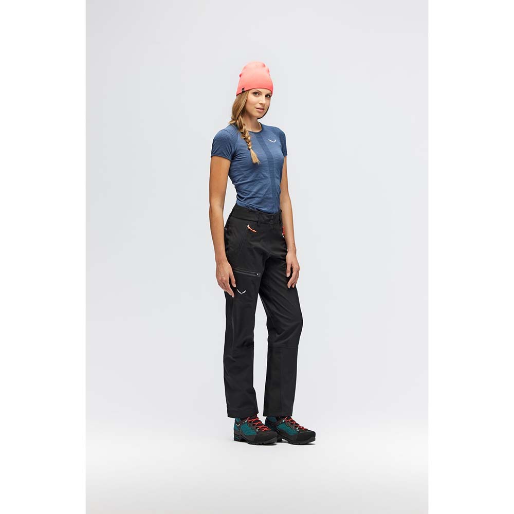 Salewa Marmolada Powertex Hardshell Black Women Pants