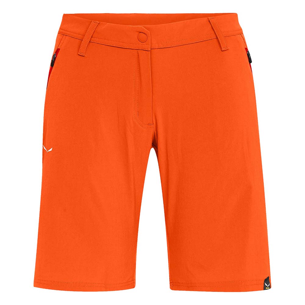 Salewa Talvena Durastretch Red Orange Women Shorts